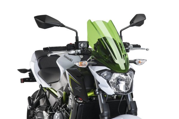 Puig WINDSHIELD NNG TOURING KAWASAKI Z650 17-18'C/GREEN