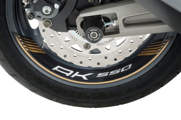 Puig KIT 8 RIM STRIPS KYMCO AK550 C/GOLD - Image 3