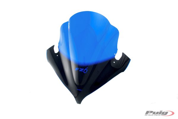 Puig RACING SCREEN YAMAHA FZ6 FAZER 04-08 C/BLUE