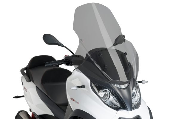 Puig WINDSHIELD V-TECHLINE PIAGGIO MP3 350 18' C/SMOKE