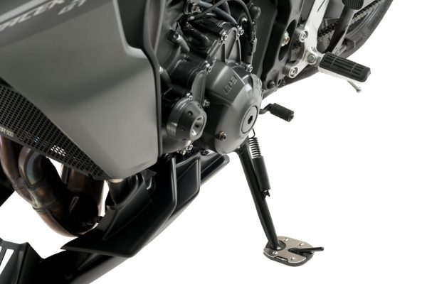 Puig Kickstand Extension With Standard Suspension Compatible with Yamaha MT-09/SP/Tracer/GT 2021 - Onwards (Black) - Image 3