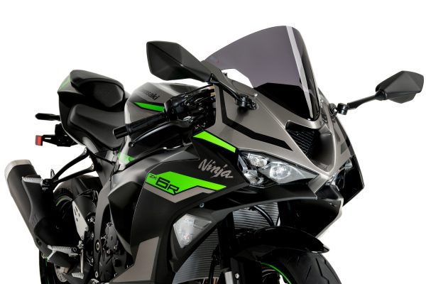 Puig R-RACER SCREEN KAWASAKI ZX-6R 24' C/DARK SMOKE - Image 3