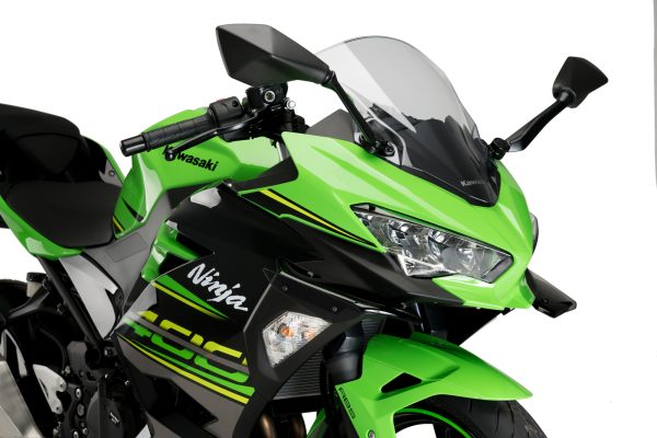 Puig DOWNFORCE SPOILERS FORKAWASAKI NINJA 400 C/BLACK