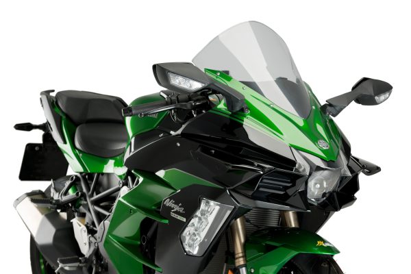 Puig DOWNFORCE SPOILERS FOR KAWASAKI NINJA H2/SX C/BLAC