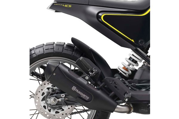 Puig REAR FENDER EXTENSION HUSQVARNA SVARTPILE