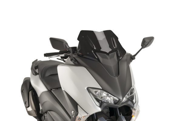 Puig WINDSHIELD V-TECHLINE YAMAHA TMAX 17-18'' C/BLACK