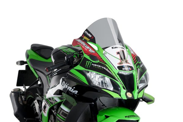 Puig R-RACER SCREEN KAWASAKI ZX-10R/RR 16'-18' C/SMOKE