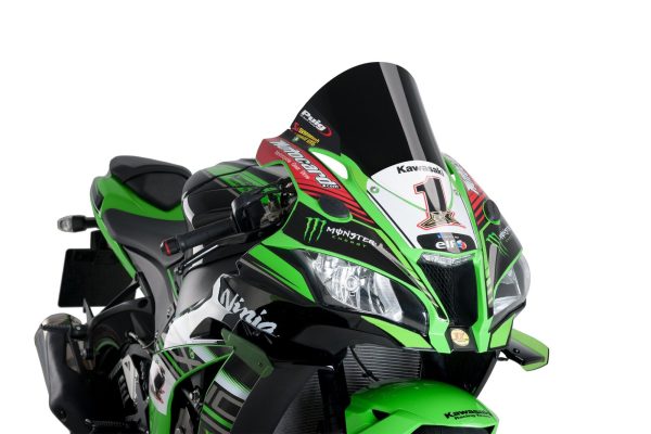 Puig R-RACER SCREEN KAWASAKI ZX-10R/RR 16'-18' C/BLACK