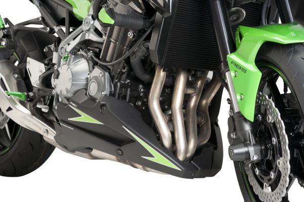 Puig Engine Spoiler For Kawasaki Z900 2017 - Onwards (Matt Black) - Image 3