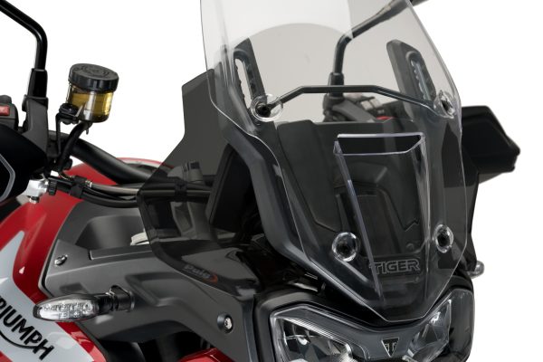 Puig KIT DEFLECTORS SUP. TIGER 800 C/DARK SMOKE - Image 3