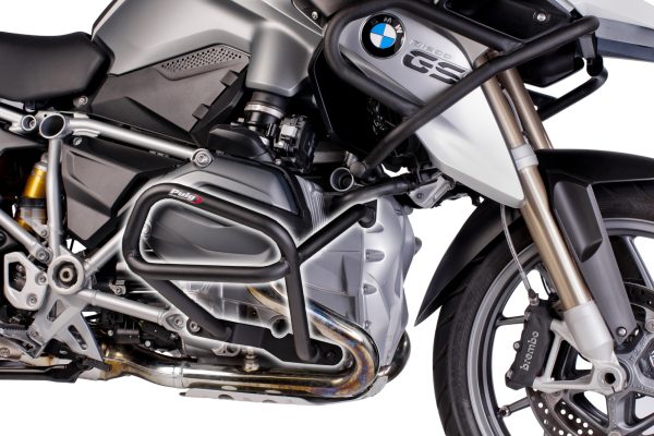 Puig ENGINE GUARDS LOWER BMW R1200GS 14-18'C/BLACK