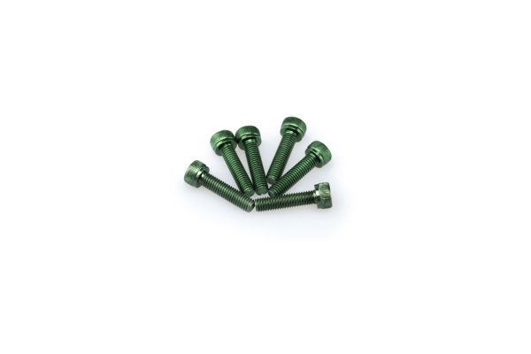 Puig KIT SCREWS ALLEN M5X20MM. C/GREEN