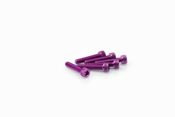 Puig KIT SCREWS ALLEN M5X25MM. C/PURPLE