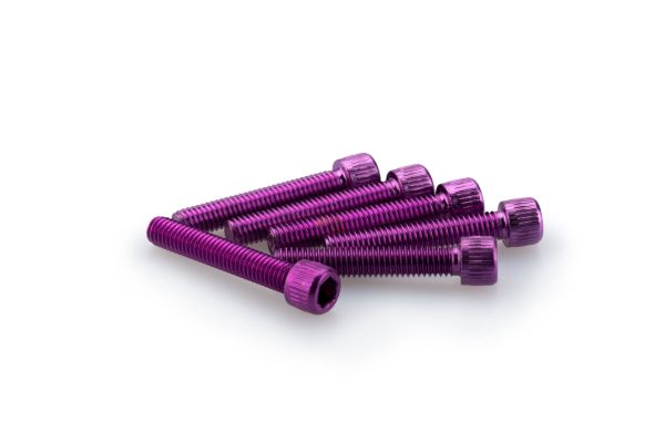 Puig KIT SCREWS ALLEN M6X35MM. C/PURPLE