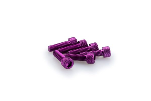 Puig KIT SCREWS ALLEN M6X20MM. C/PURPLE