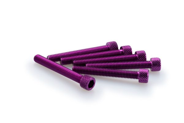 Puig KIT SCREWS ALLEN M6X45MM. C/PURPLE