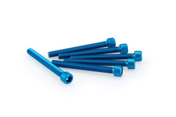 Puig KIT SCREWS ALLEN M6X55MM. C/BLUE