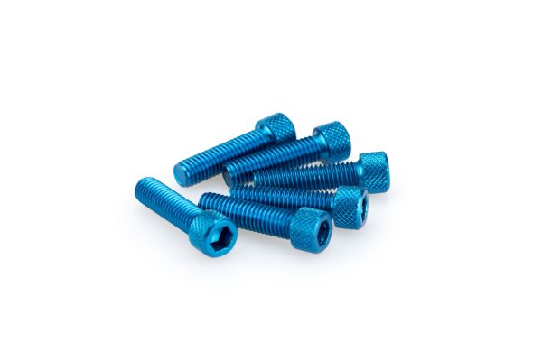 Puig KIT SCREWS ALLEN M8X30MM. C/BLUE