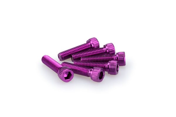 Puig KIT SCREWS ALLEN M8X30MM. C/PURPLE