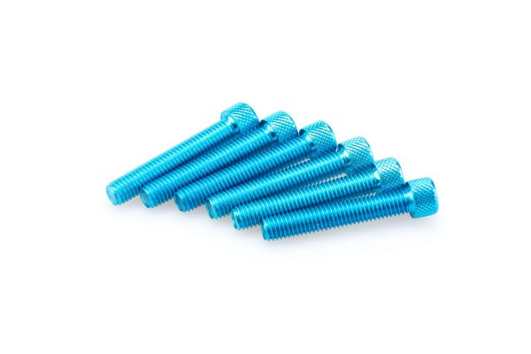 Puig KIT SCREWS ALLEN M8X55MM. C/BLUE