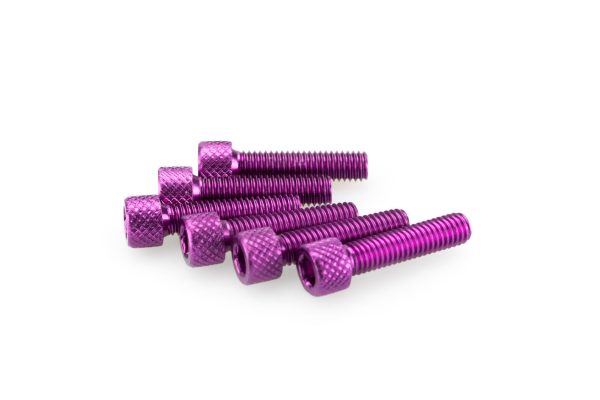 Puig KIT SCREWS ALLEN M6X25MM. C/PURPLE