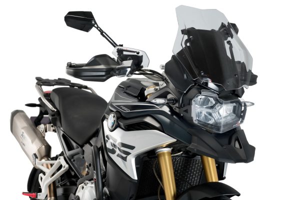 Puig Handlebar Deflector For BMW F750GS/850GS/F900R/XR (Light Smoke) - Image 3