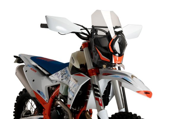 Puig WINDSHIELD RALLY KTM 500EXC-F SIX DAYS C/CLEAR