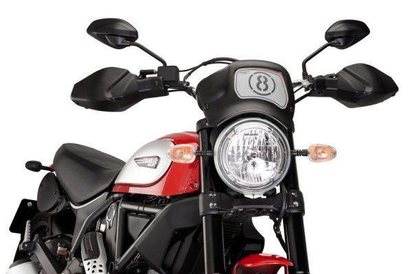 Puig HAND GUARDS DUCATI SCRAMBLER C/MATT BLACK