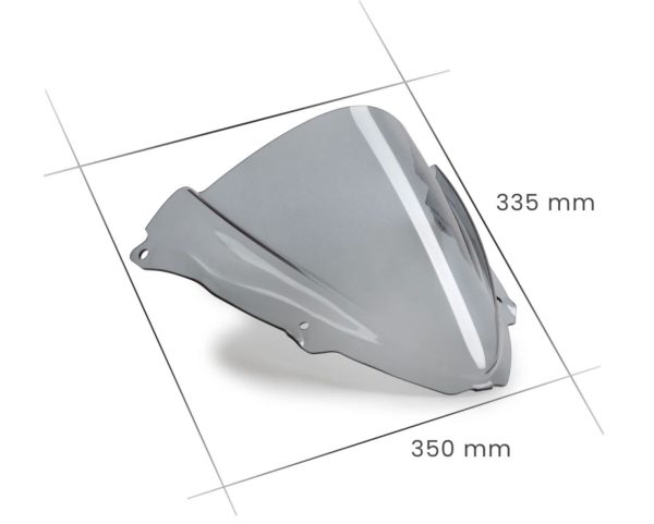 Puig Z-Racing Screen For Kawasaki Ninja ZX-6R (2024 - Onwards) - Smoke - Image 4