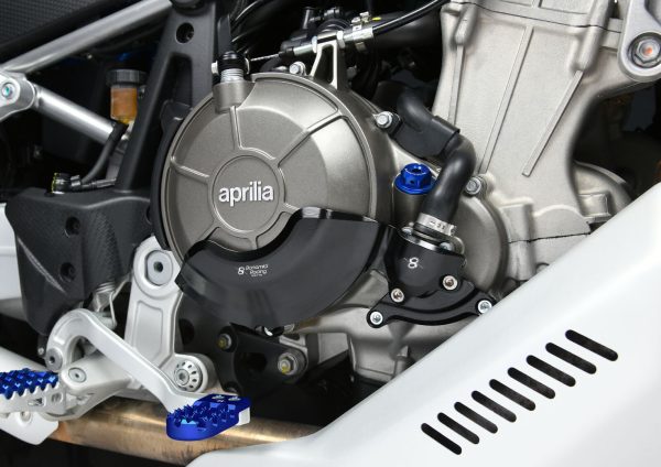 Bonamici Racing Aluminum engine protection right side Aprilia RS 660/Tuono 660/Tuareg 21> - Image 3