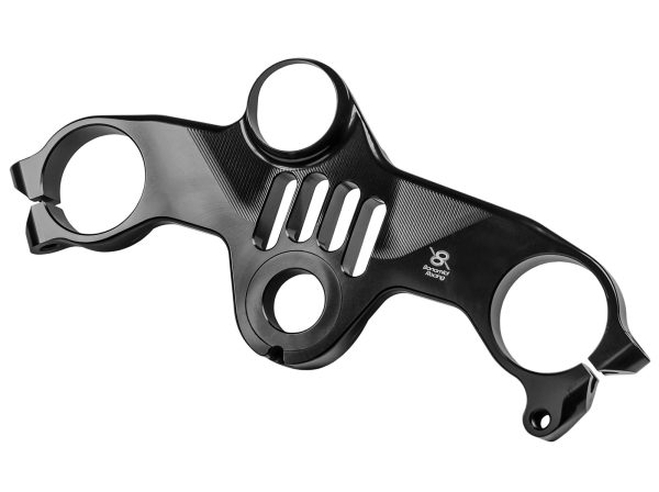 Bonamici Racing Top Triple Clamp For Kawasaki ZX-4R/RR (2023 - Onwards) - Black