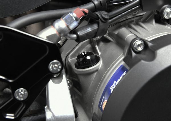 Bonamici Racing Aluminium Oil Cap For Ducati, Kawasaki, Yahama (T008) [Colour: Black]