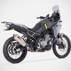 Zard Stainless Steel Slip-On Racing Exhaust For CF Moto 450MT (2024 - Onwards)