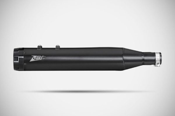 Zard 4.5 Inches Slip-On Exhaust (Street Version) For Harley Davidson CVO Road Glide (2017 - 2024) - Black - Image 3