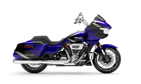 Zard 4.5 Inches Slip-On Exhaust (Street Version) For Harley Davidson CVO Road Glide (2017 - 2024) - Black - Image 4