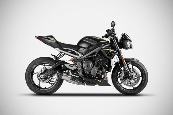 Zard Stainless Steel Slip-On (Racing Version) For Triumph Street Triple 765 (2020 - 2022) - Image 3