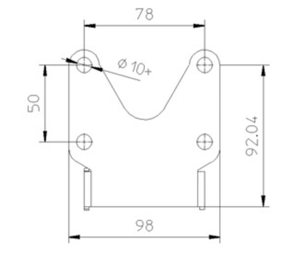 HIGHSIDER LICENSE PLATE BRACKET - Image 3