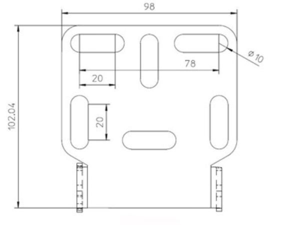HIGHSIDER LICENSE PLATE BRACKET - Image 3