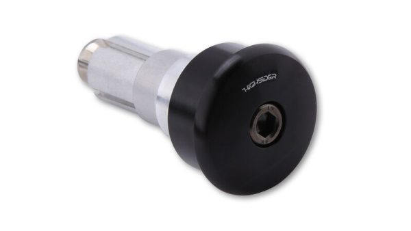 HIGHSIDER CURVE HANDLEBAR ENDS, BLK - Image 3