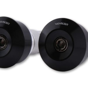 HIGHSIDER DOT HANDLEBAR ENDS, BLK