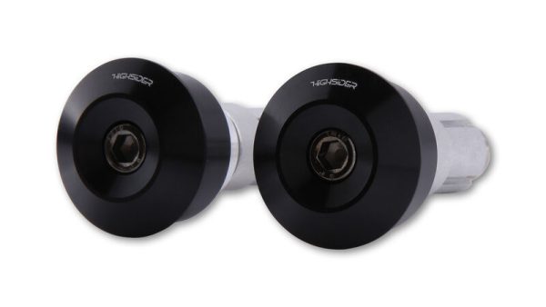 HIGHSIDER DOT HANDLEBAR ENDS, BLK
