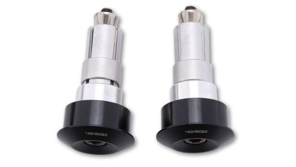 HIGHSIDER DOT HANDLEBAR ENDS, BLK - Image 3