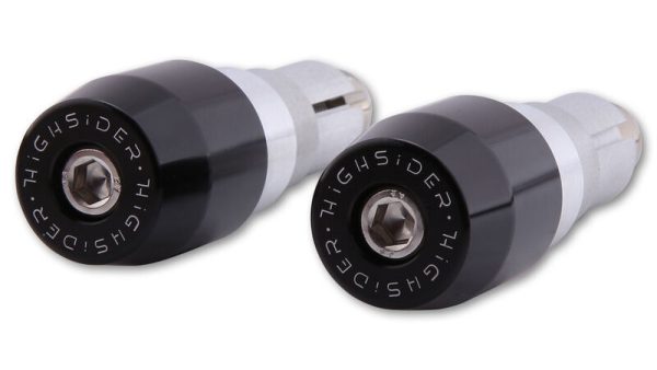 HIGHSIDER EVO HANDLEBAR ENDS, BLK