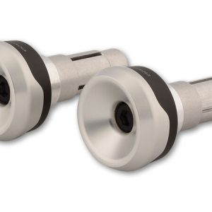 HIGHSIDER AKRON-XS HANDLEBAR ENDS, SIL