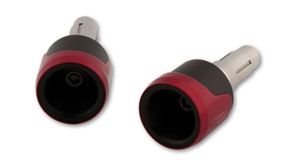 HIGHSIDER AKRON-XL HANDLEBAR ENDS, RED - Image 3