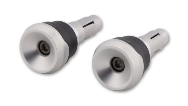 HIGHSIDER AKRON-LS HANDLEBAR ENDS, SIL