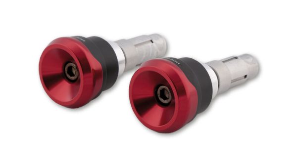 HIGHSIDER AKRON-LS HANDLEBAR ENDS, RED