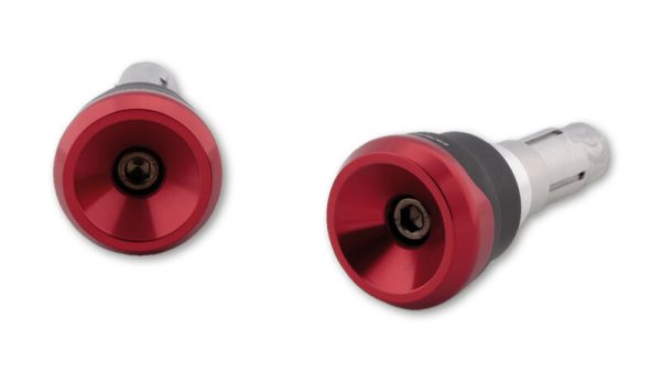 HIGHSIDER AKRON-LS HANDLEBAR ENDS, RED - Image 3