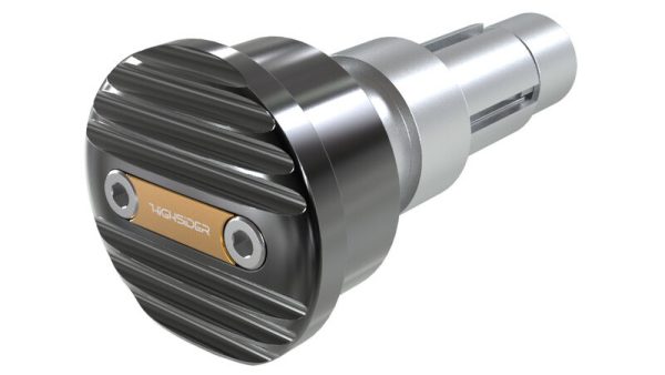 HIGHSIDER WAVE HANDLEBAR ENDS, GLD