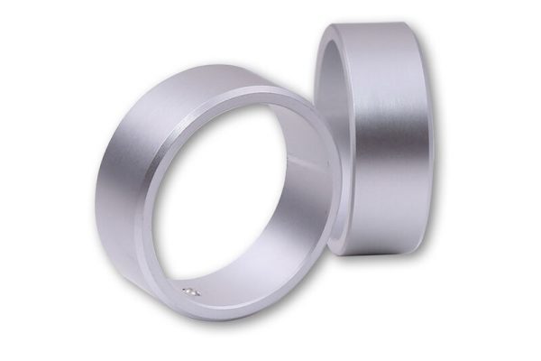 HIGHSIDER COLOUR RING HANDLEBAR ENDS, SIL - Image 3